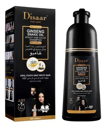 Shampoo colorante DISAAR/ NEGRO